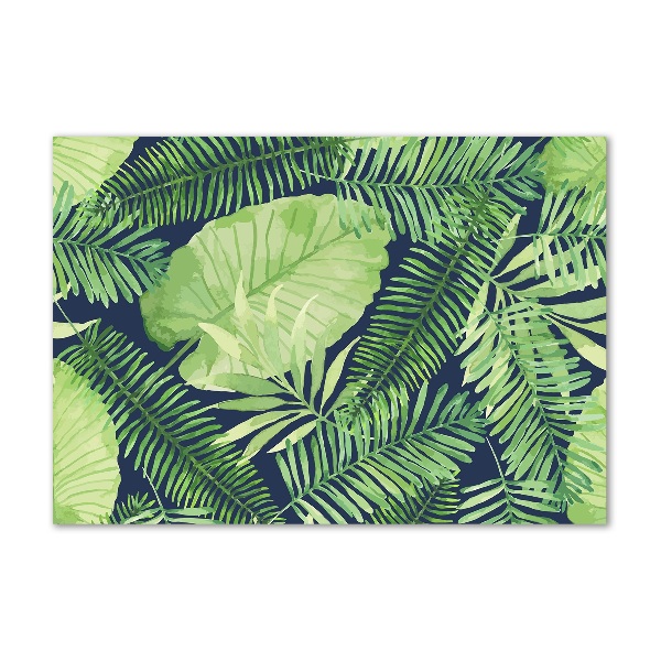 Print on acrylic Tropical leaves