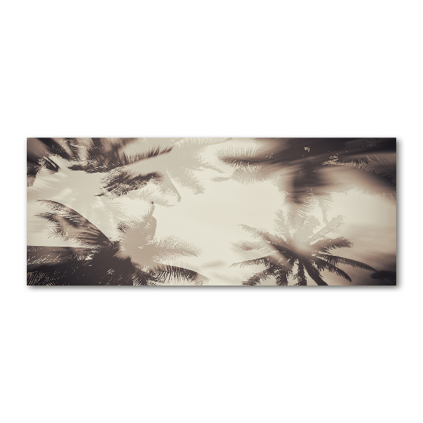 Print on acrylic Palm trees