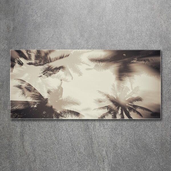 Print on acrylic Palm trees