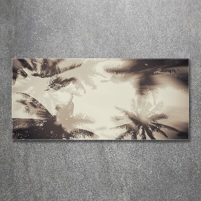 Print on acrylic Palm trees