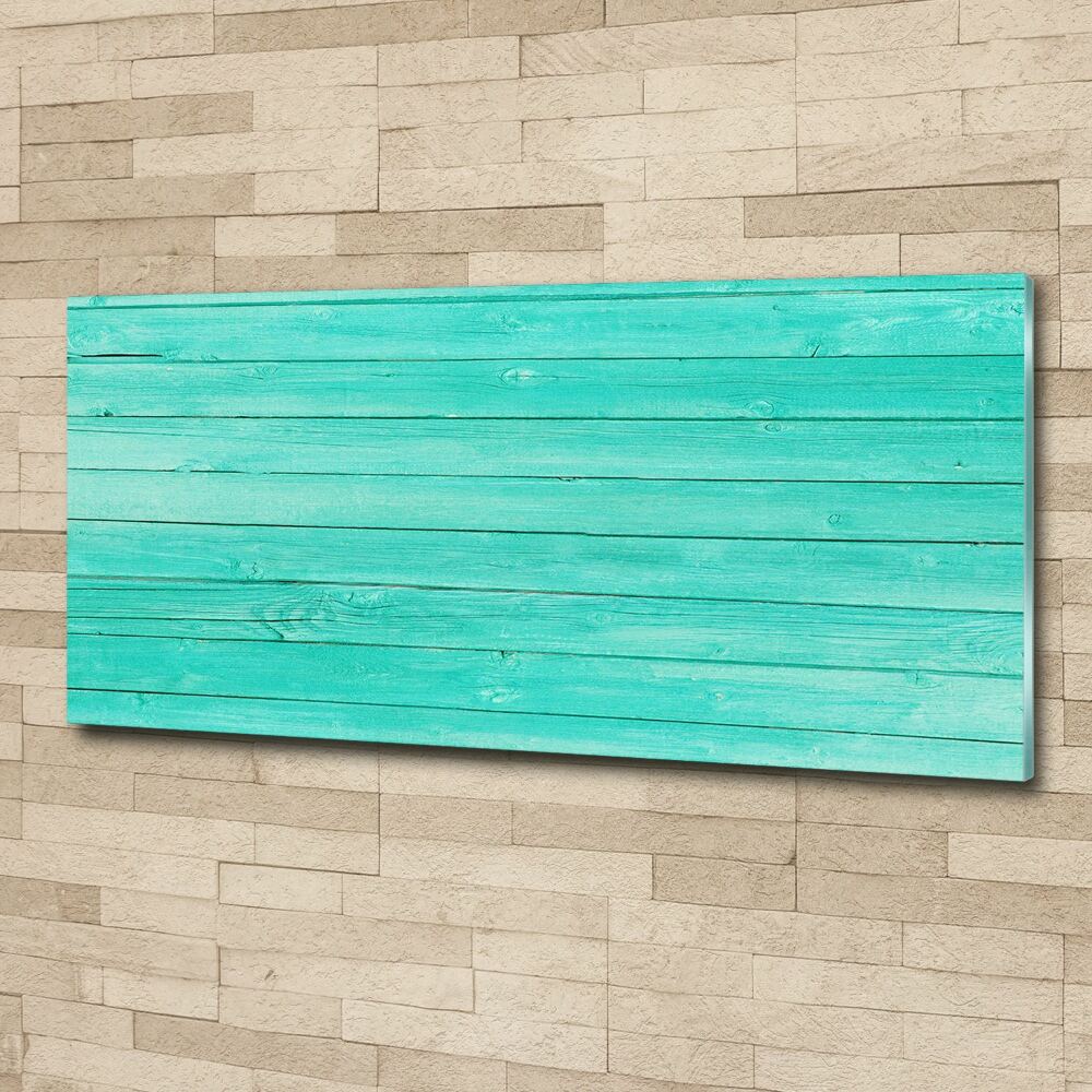 Acrylic wall art Green boards