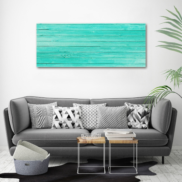 Acrylic wall art Green boards