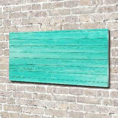 Acrylic wall art Green boards