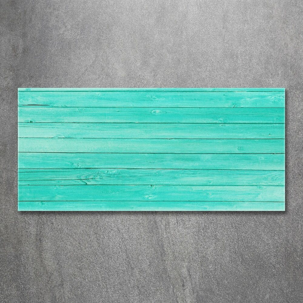 Acrylic wall art Green boards