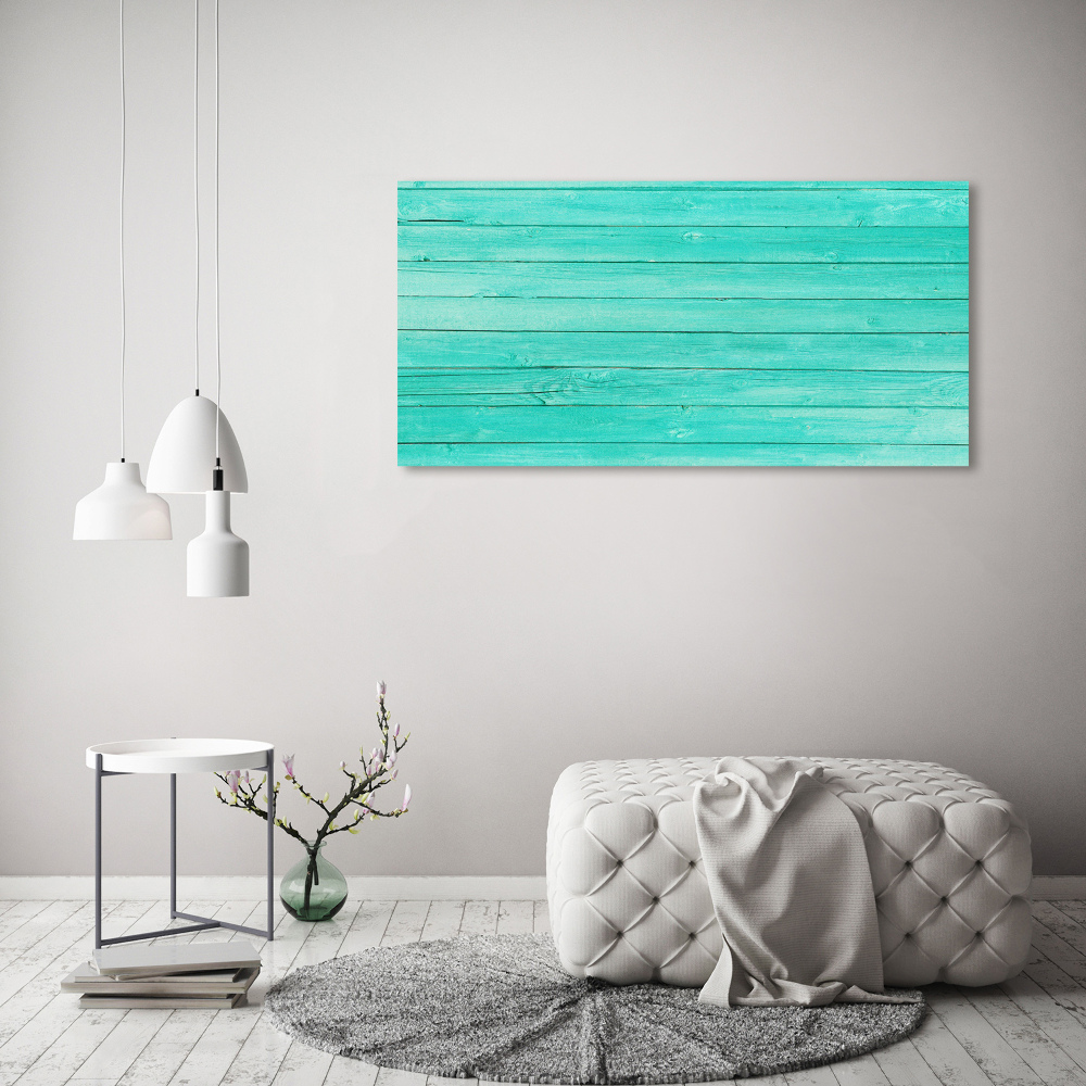 Acrylic wall art Green boards