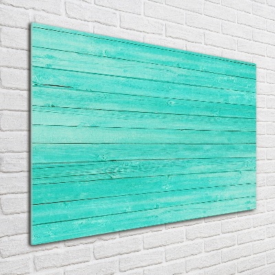 Acrylic wall art Green boards