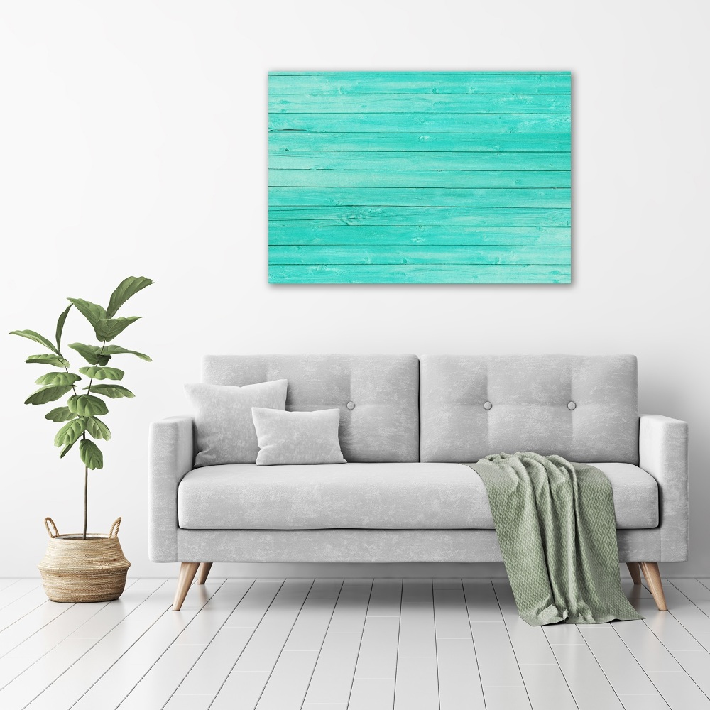 Acrylic wall art Green boards