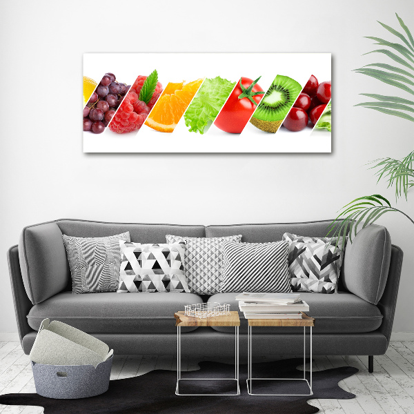 Print on acrylic Fruits and vegetables