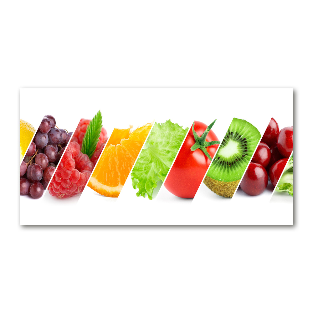 Print on acrylic Fruits and vegetables