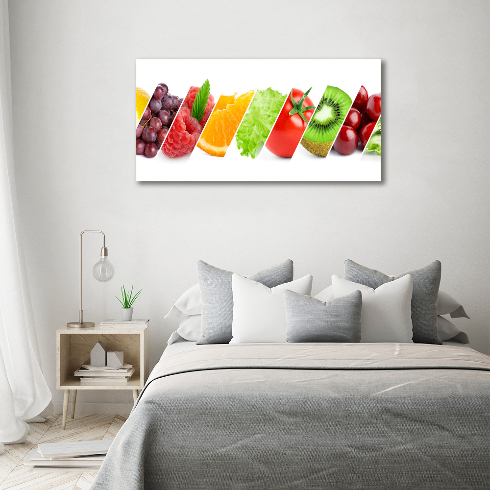 Print on acrylic Fruits and vegetables