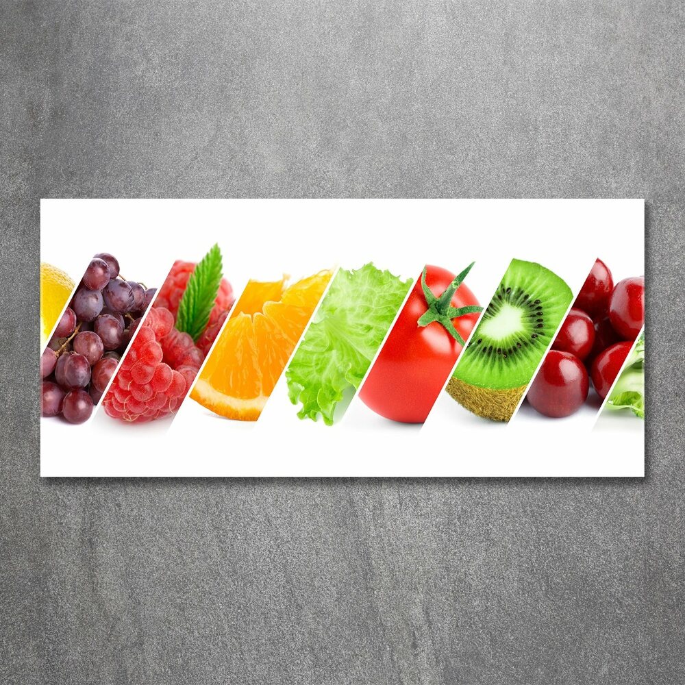 Print on acrylic Fruits and vegetables