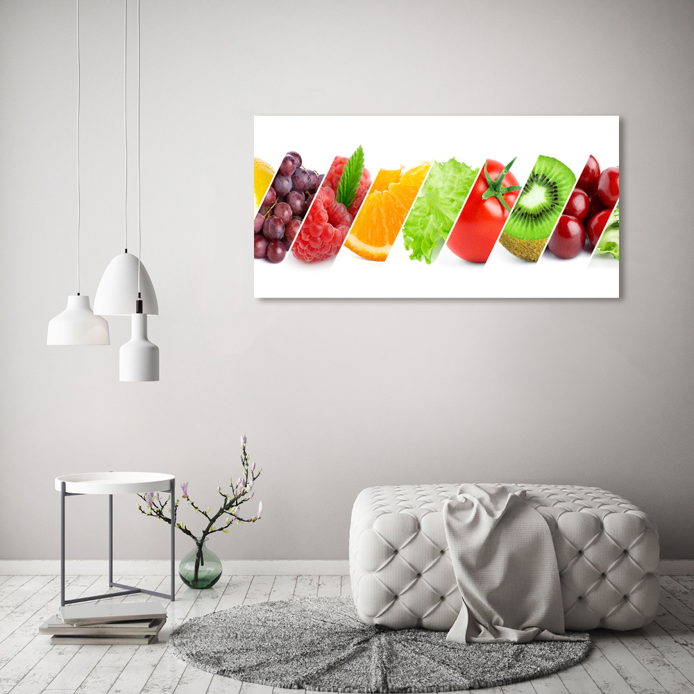 Print on acrylic Fruits and vegetables