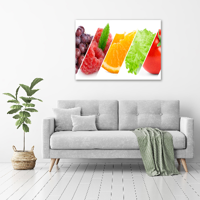 Print on acrylic Fruits and vegetables