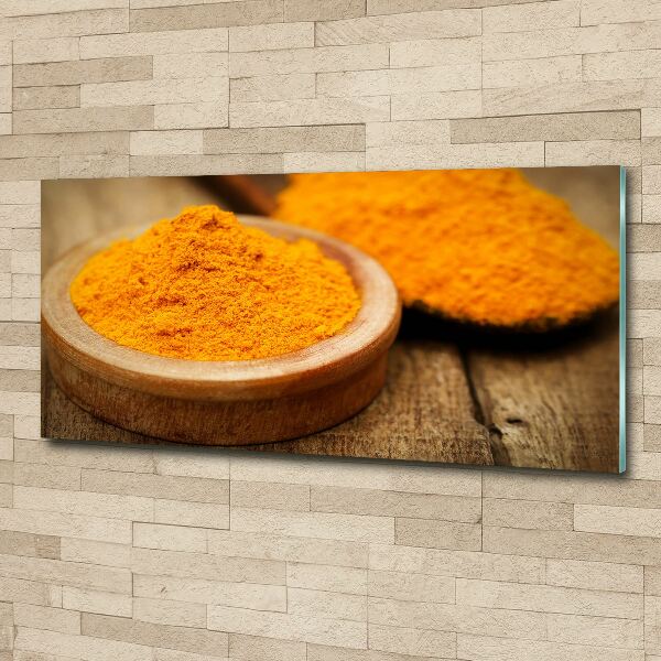 Wall art acrylic Turmeric seasoning