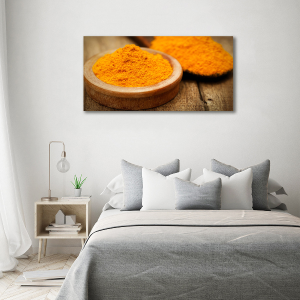 Wall art acrylic Turmeric seasoning