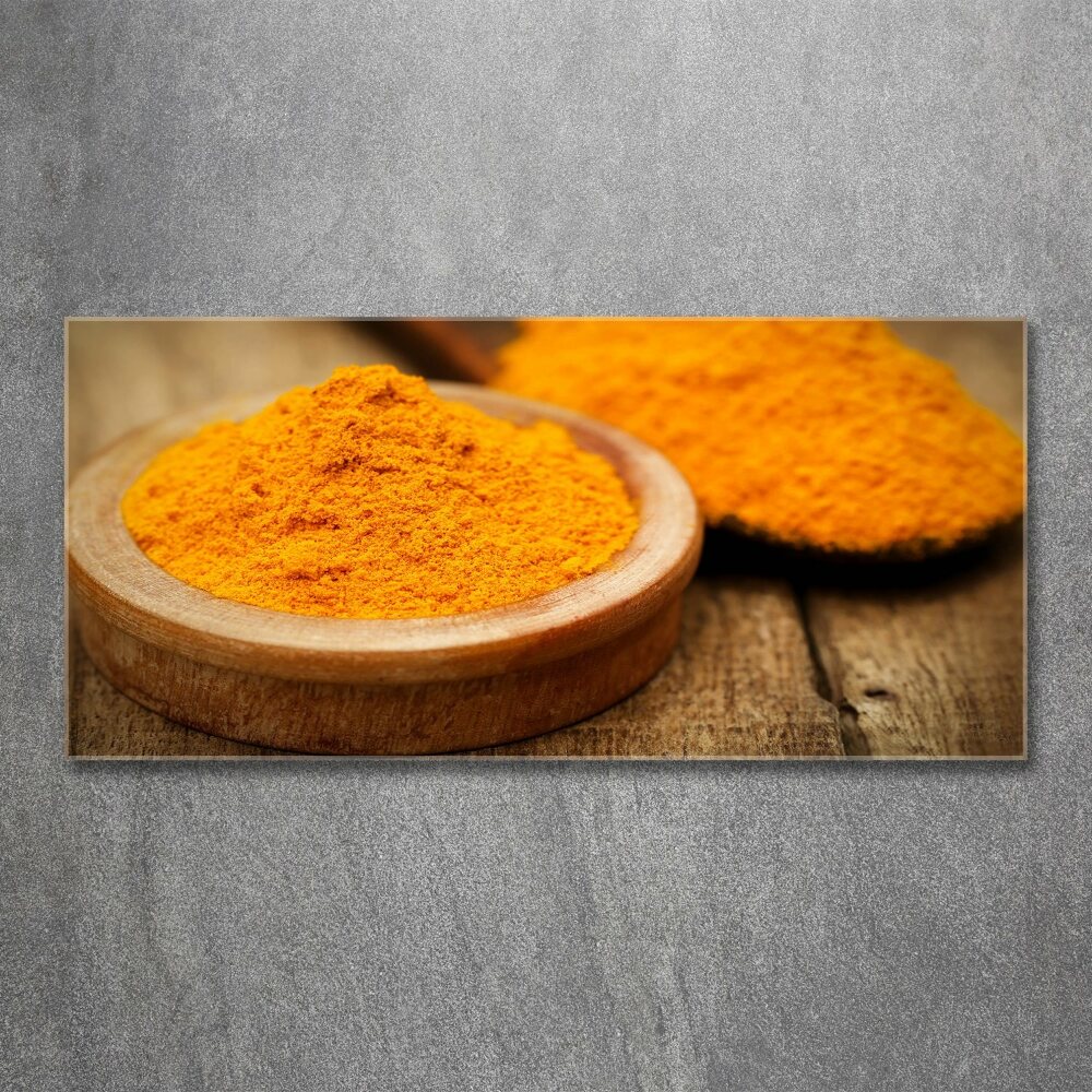 Wall art acrylic Turmeric seasoning