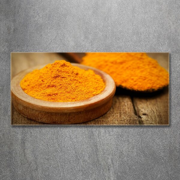 Wall art acrylic Turmeric seasoning