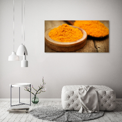 Wall art acrylic Turmeric seasoning