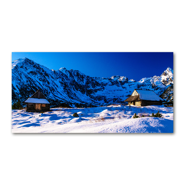 Print on acrylic Houses in the Tatra Mountains