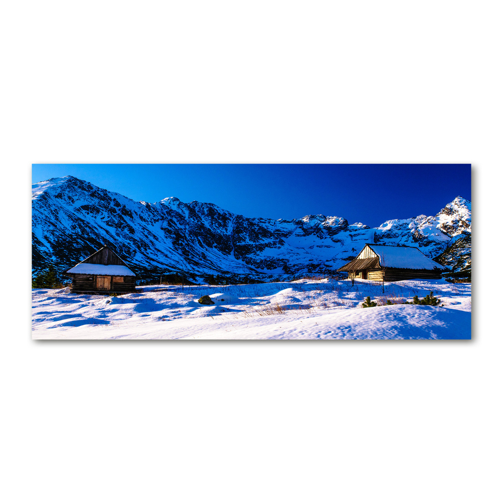 Print on acrylic Houses in the Tatra Mountains