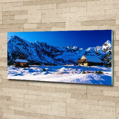 Print on acrylic Houses in the Tatra Mountains