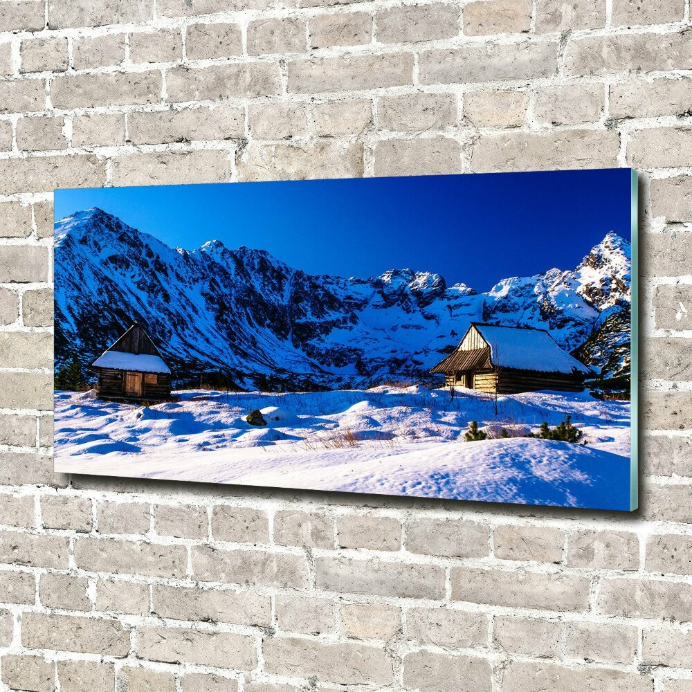 Print on acrylic Houses in the Tatra Mountains