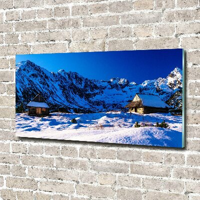 Print on acrylic Houses in the Tatra Mountains