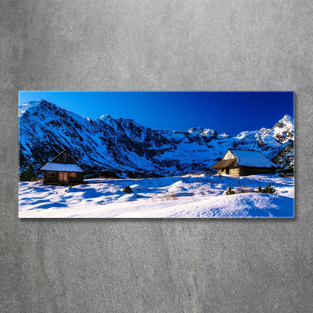 Print on acrylic Houses in the Tatra Mountains