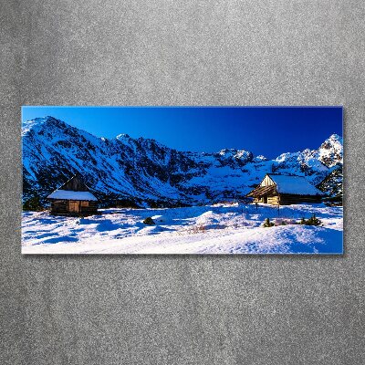 Print on acrylic Houses in the Tatra Mountains