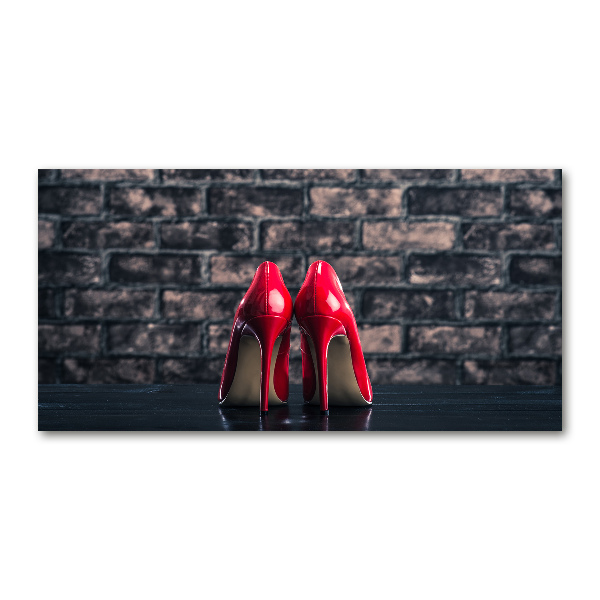 Acrylic wall art Red heels