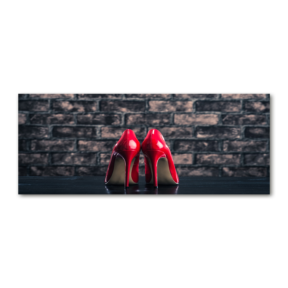 Acrylic wall art Red heels