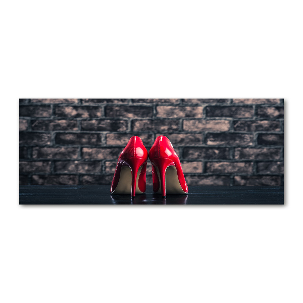 Acrylic wall art Red heels