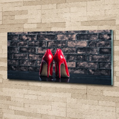 Acrylic wall art Red heels