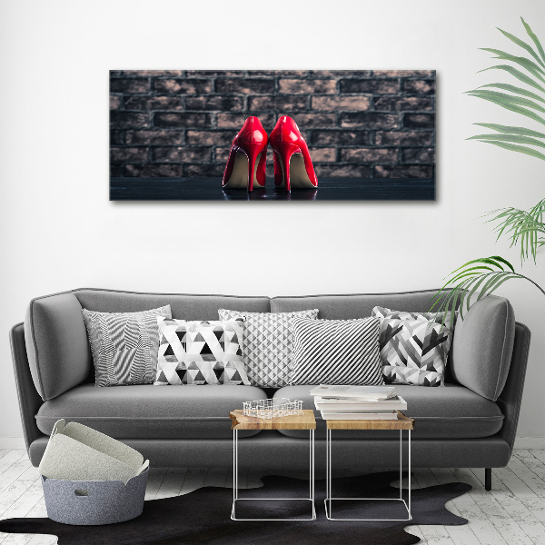 Acrylic wall art Red heels