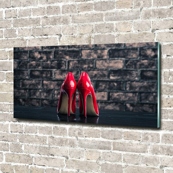 Acrylic wall art Red heels