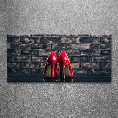 Acrylic wall art Red heels