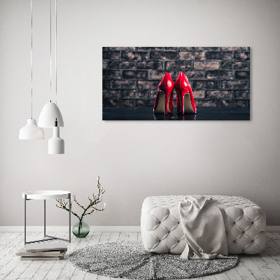 Acrylic wall art Red heels