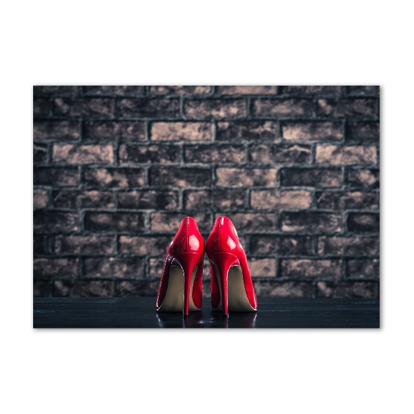 Acrylic wall art Red heels