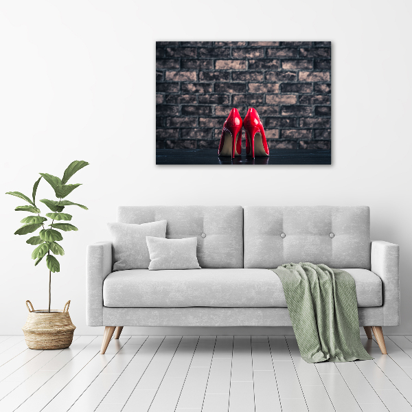 Acrylic wall art Red heels