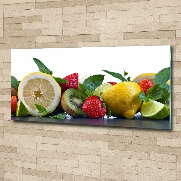 Wall art acrylic Fruits and vegetables