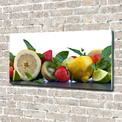 Wall art acrylic Fruits and vegetables