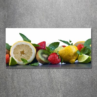 Wall art acrylic Fruits and vegetables