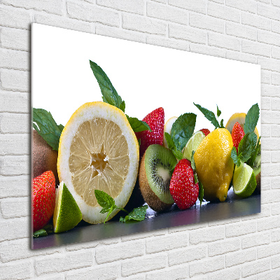 Wall art acrylic Fruits and vegetables