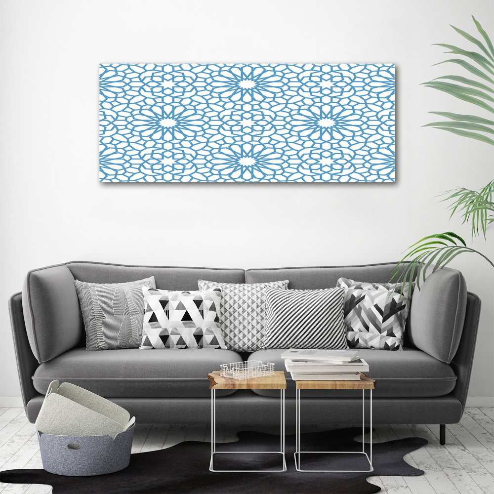 Wall art acrylic Oriental pattern