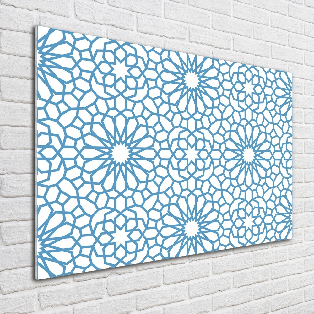 Wall art acrylic Oriental pattern