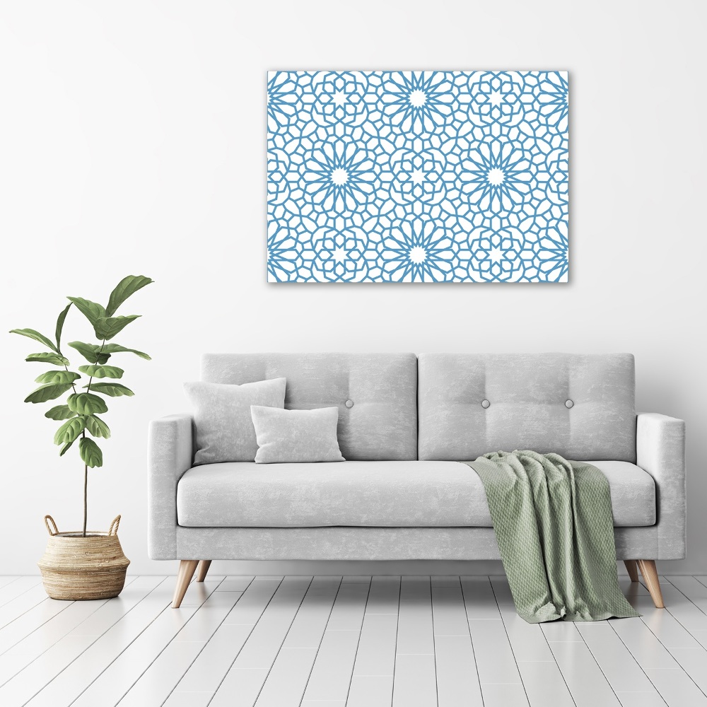 Wall art acrylic Oriental pattern