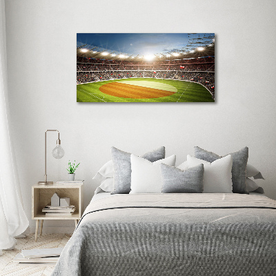 Wall art acrylic Poland stadium