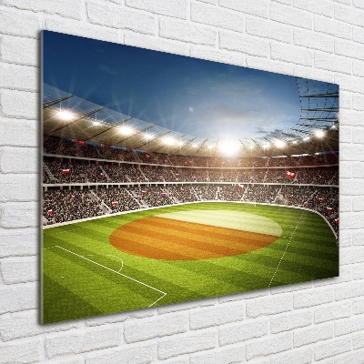 Wall art acrylic Poland stadium