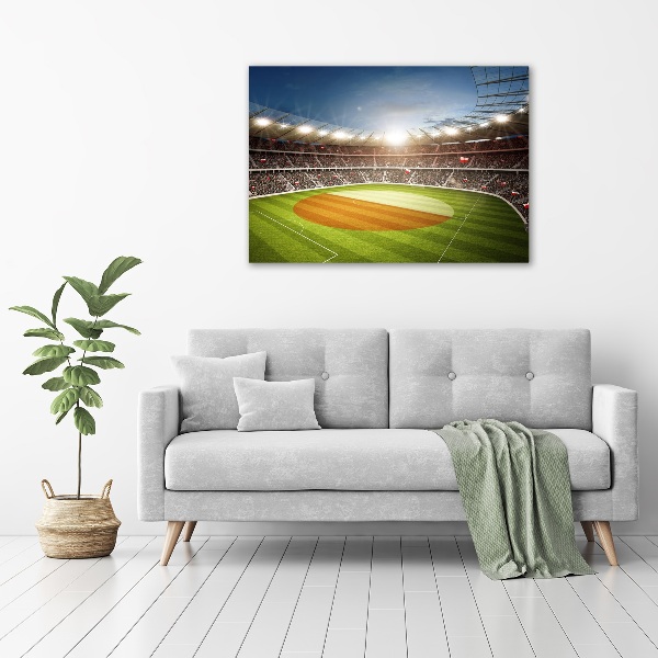 Wall art acrylic Poland stadium