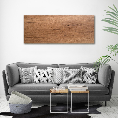 Acrylic wall art Wooden background